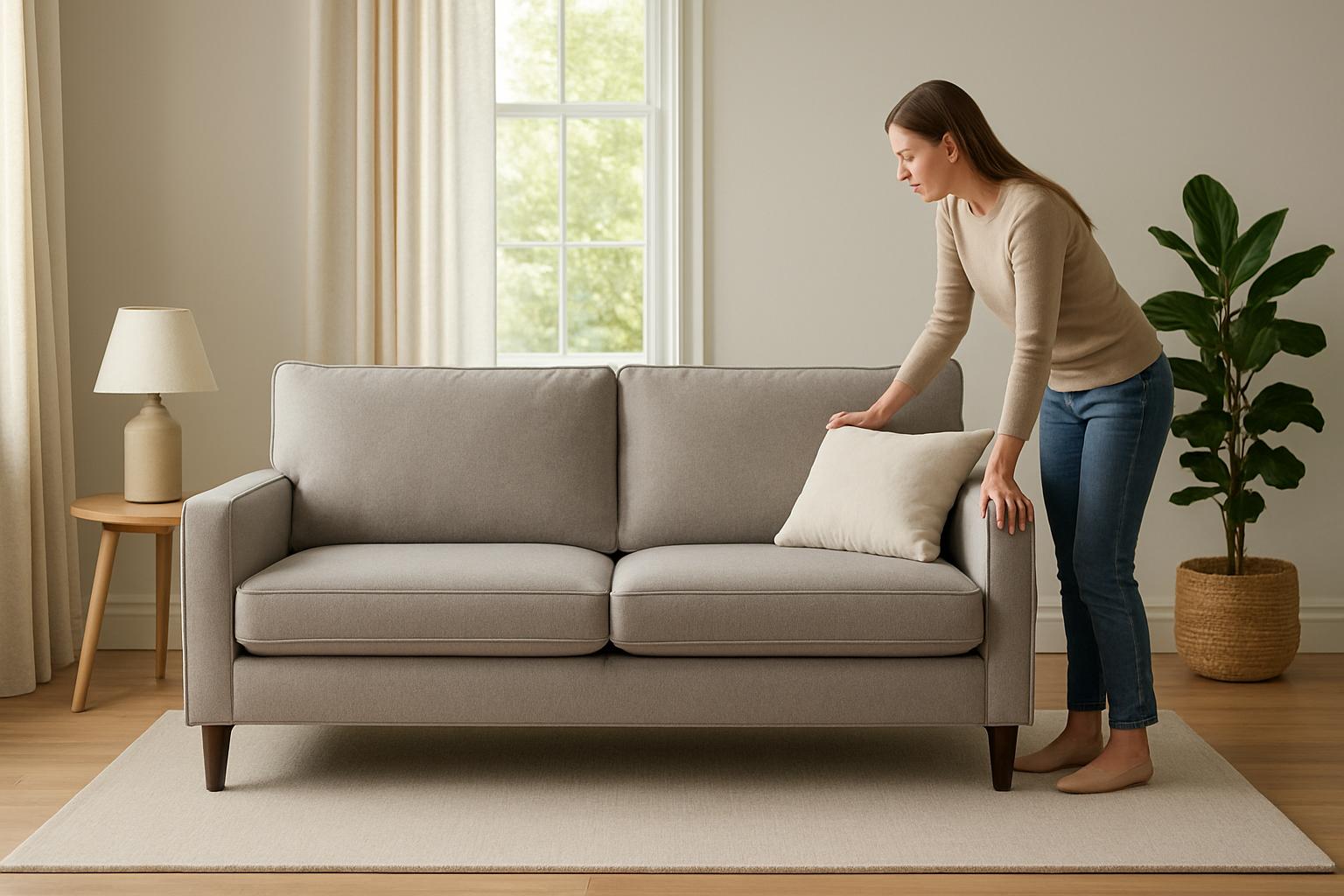 So findest du das perfekte Sofa für dein Wohnzimmer. Raum und Proportionen: die richtige Größe finden So findest du das perfekte Sofa für dein Wohnzimmer. Raum und Proportionen: die richtige Größe finden